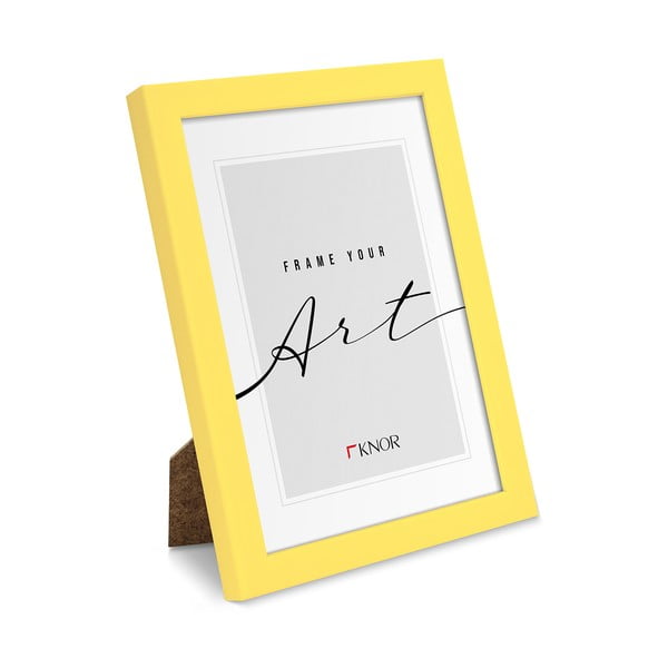 Rumen stoječ/stenski okvir 12x17 cm – knor