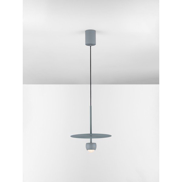 Prašno modra aluminijasta LED viseča svetilka ø 30 cm Edem – Nova Luce-image-4