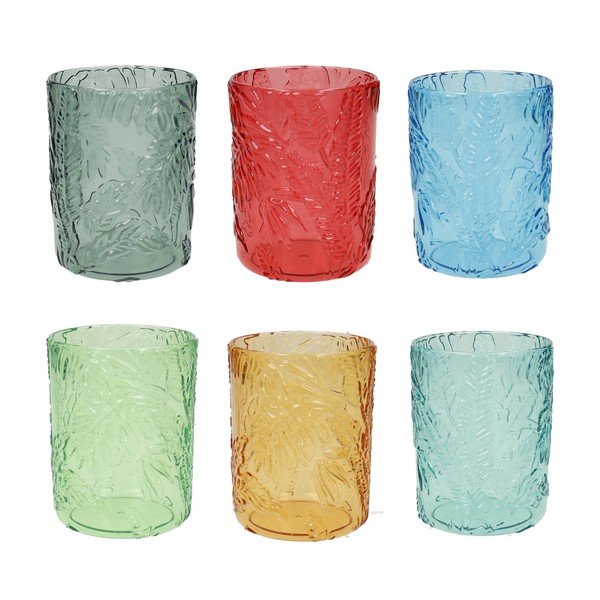 Akrilni kozarci v kompletu 6 ks 400 ml Tropical – Brandani