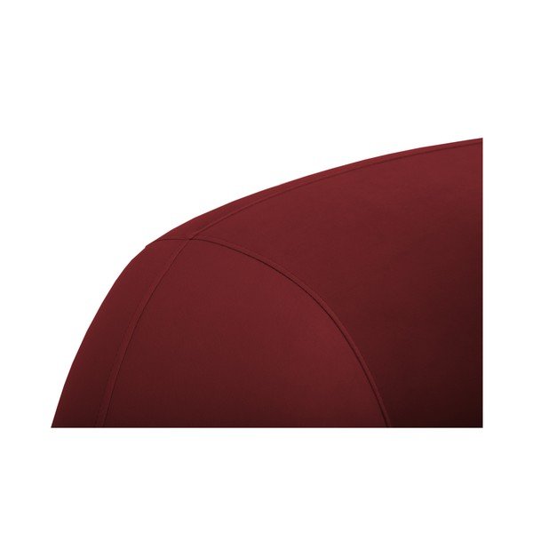 Bordo rdeča žametna sedežna garnitura 237 cm Santi – Interieurs 86-image-4