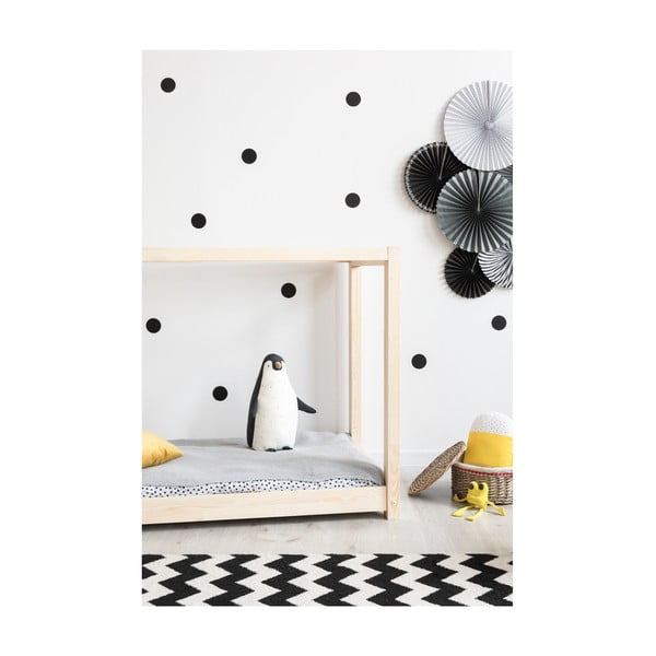 Hišna postelja iz borovega lesa Adeko Mila KM, 90 x 140 cm-image-2