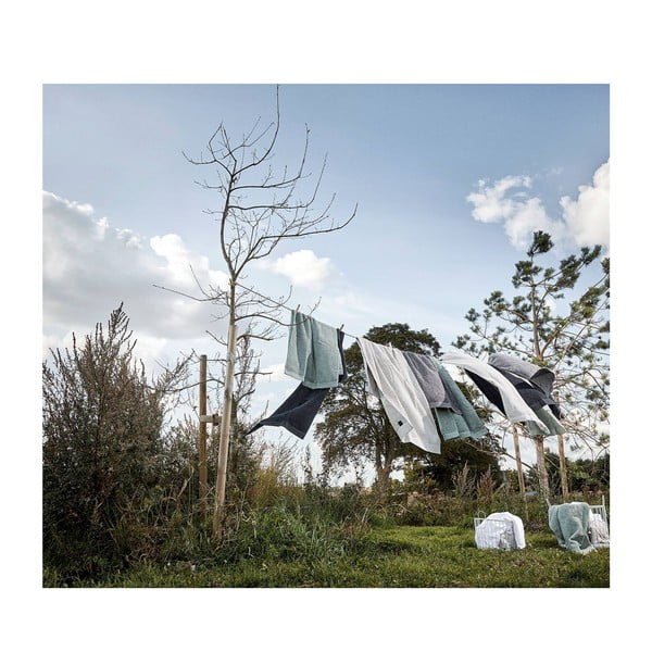 Sivo-rjava bombažna brisača Zone Classic, 50 x 100 cm-image-2