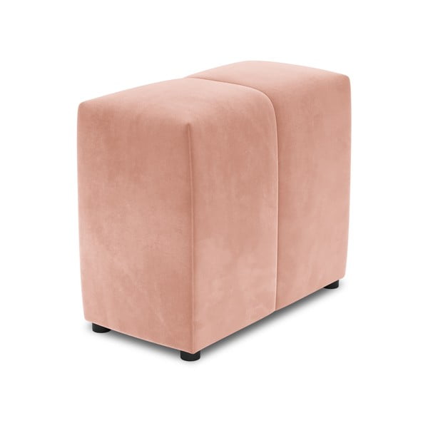 Roza žametno naslonjalo za modularni kavč  Rome Velvet - Cosmopolitan Design 