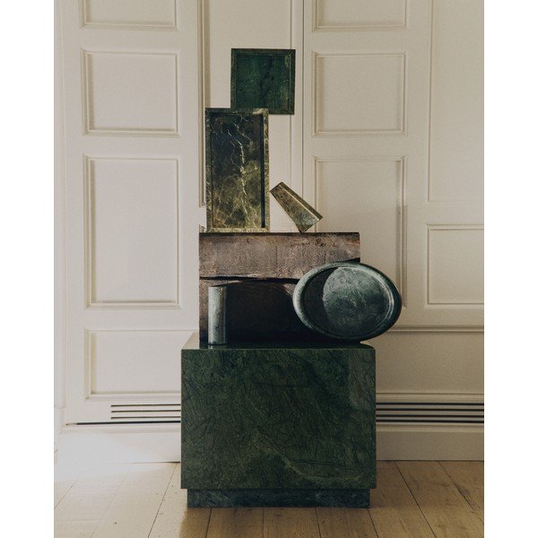 Marmorni dekorativni pladenj 28x43 cm Lenorel – Kave Home-image-2