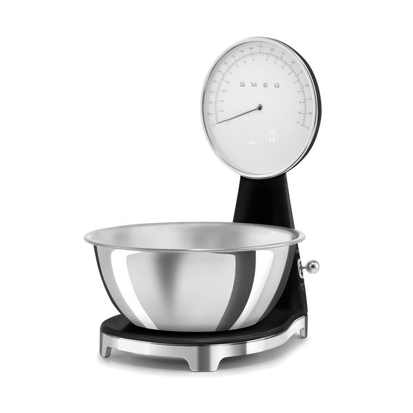 Črna plastična digitalna kuhinjska tehtnica – SMEG-image-2