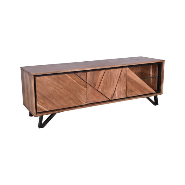 TV omarica iz masivne akacije v naravni barvi 150x51x40 cm Ambala – Interia Home & Living-image-2