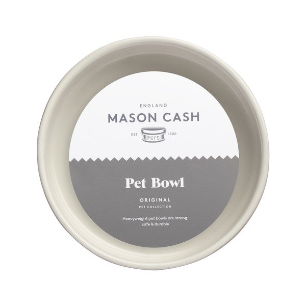 Lončena posoda za hrano za pse ø 15 cm Linear Grey – Mason Cash-image-2