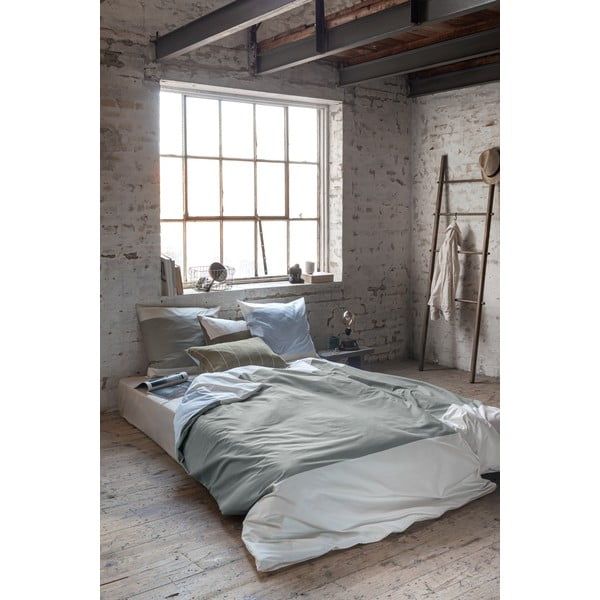 Kaki zelena enojna posteljnina iz bombažnega perkala 140x200 cm Colore – Mette Ditmer Denmark-image-2