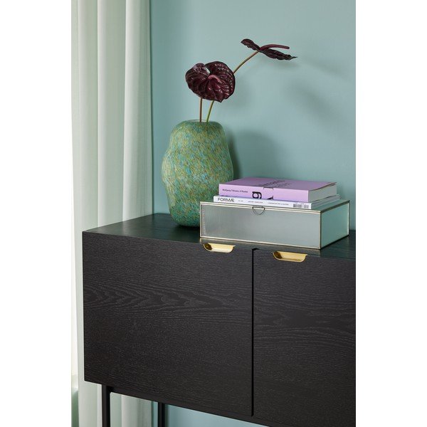 Zelena steklena ročno izdelana vaza (višina 29 cm) Miro – Hübsch-image-1