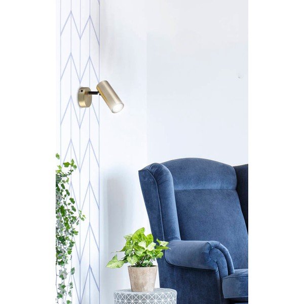 Kovinsko točkovno svetilo v zlati barvi 8x16 cm Colly – Candellux Lighting-image-1