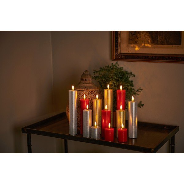 LED sveče v kompletu 2 ks (višina 6,5 cm) Sille Mini – Sirius-image-1