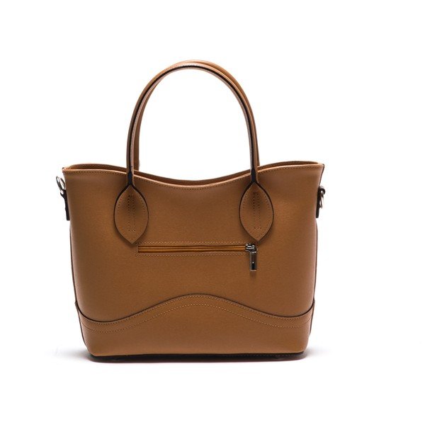 Usnjena torbica Anna Luchini 435 Cognac-image-1