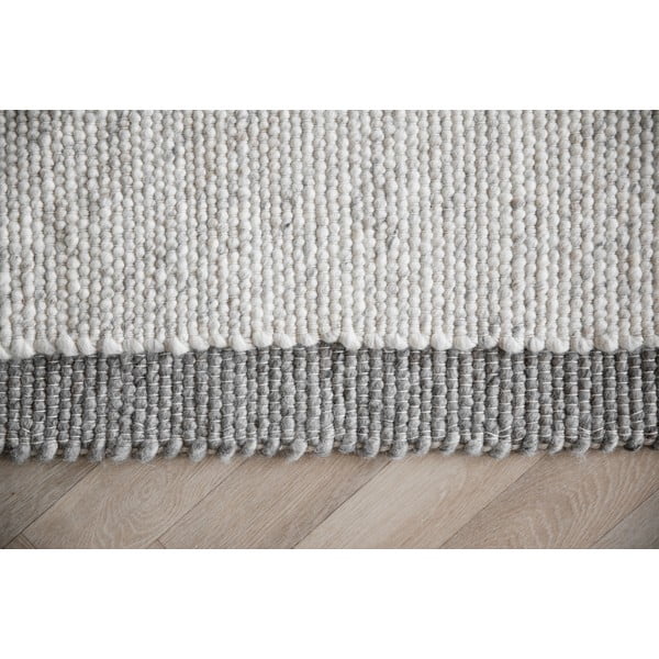 Svetlo siva volnena preproga 290x200 cm Auckland - Rowico-image-4