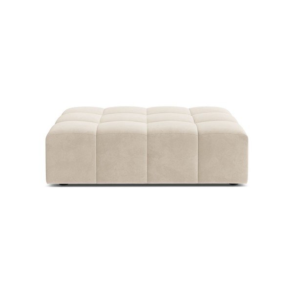 Kremno bel žameten tabure Chicago – Cosmopolitan Design