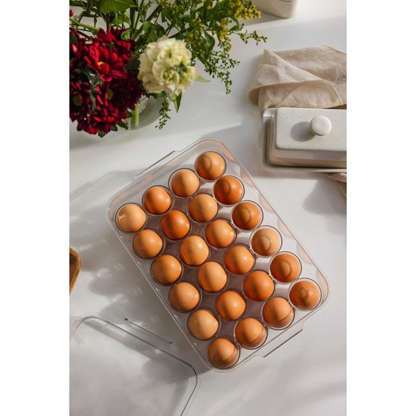 Plastično držalo za jajca 33x21 cm – Casa De Engel-image-1