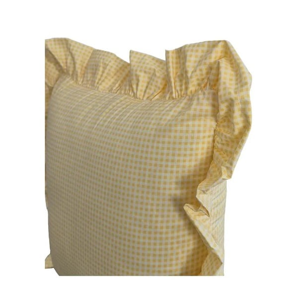 Bombažna prevleka za blazino 45x45 cm Ruffled – Mila Home-image-2