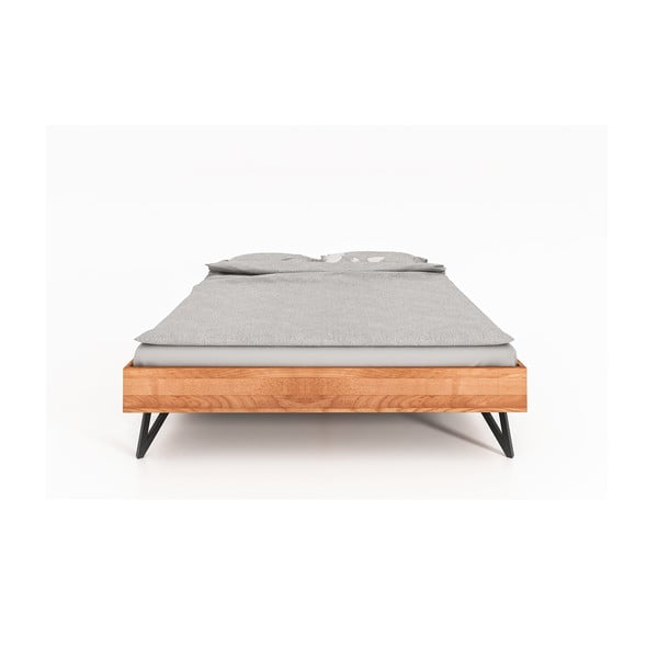 Zakonska postelja iz bukovega lesa 160x200 cm Golo - The Beds-image-1