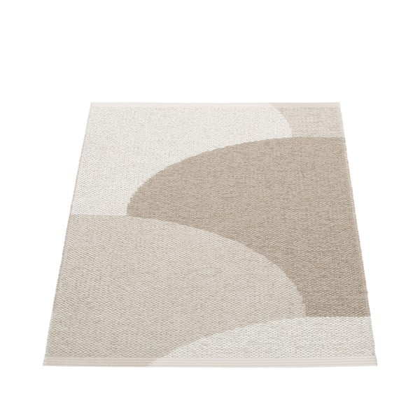 Bež notranja in zunanja preproga 70x90 cm Hill Dark Linen – Pappelina