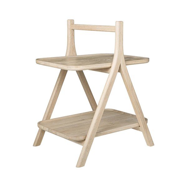 Stranska mizica iz masivnega lesa 36x46 cm Eta – Blomus