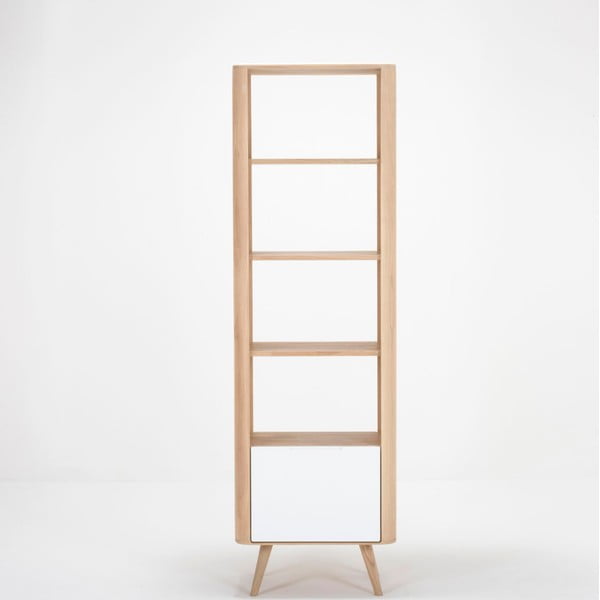 Knjižna omara iz hrastovega lesa Gazzda Ena, 60 x 42 x 196 cm-image-2