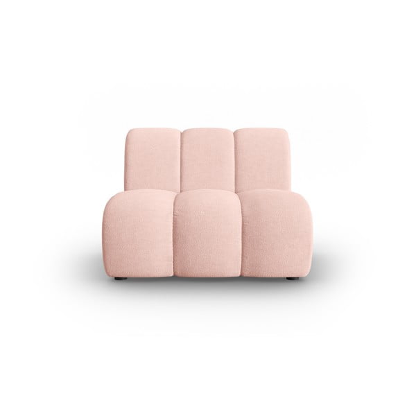 Rožnata modularna sedežna garnitura Lupine – Micadoni Home