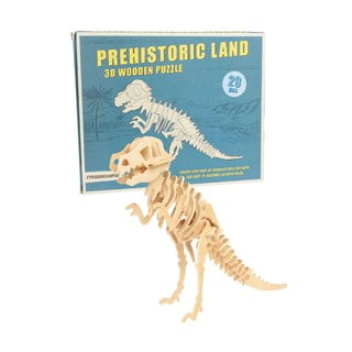 Lesena 3D sestavljanka dinozaver Rex London Tyrannosaurus