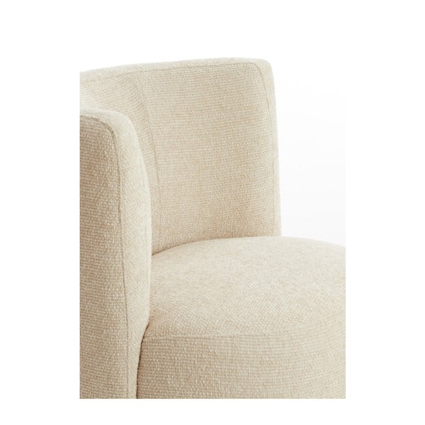 Kremno bel fotelj Kamova – Light & Living-image-4