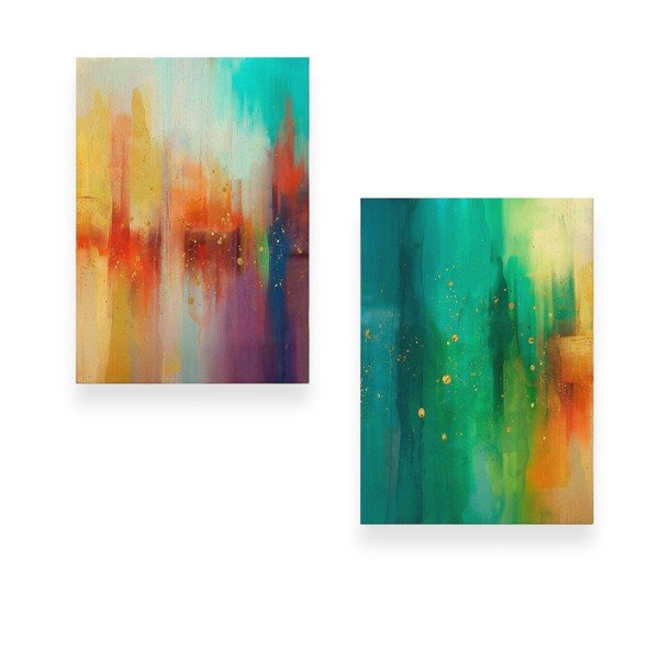 Slike v kompletu 2 ks 50x70 cm Splash – Wallity