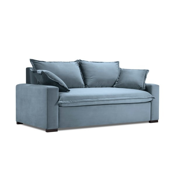Svetlo modra raztegljiva zofa Kooko Home Mezzo-image-2