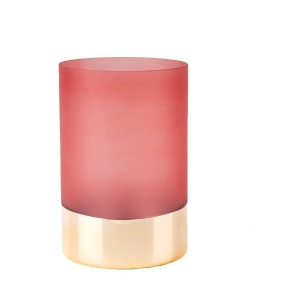 Zlato-roz vaza PT LIVING Glamour, višina 15 cm