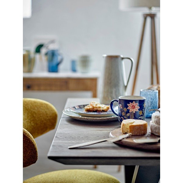 Temno modre skodelice v kompletu 4 ks iz kamenine Meredith – Bloomingville-image-2