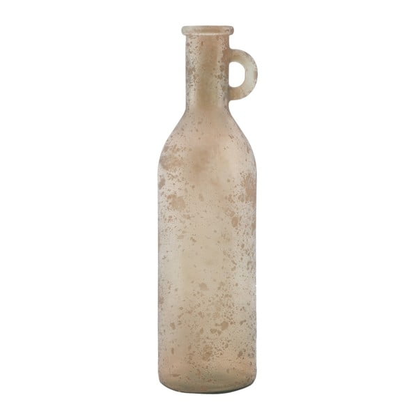 Vaza iz recikliranega stekla bež barve Mauro Ferretti Rim, ⌀ 13 cm