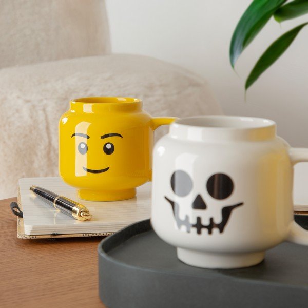 Rumena keramična otroška skodelica 255 ml Head - LEGO®-image-4