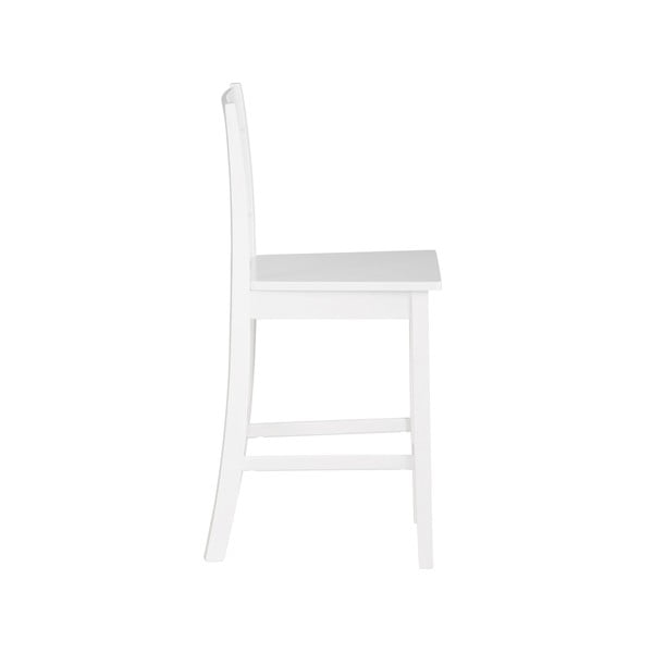 Bel barski stol iz masivnega bora (višina sedeža 60 cm) Torpedo – Støraa-image-2