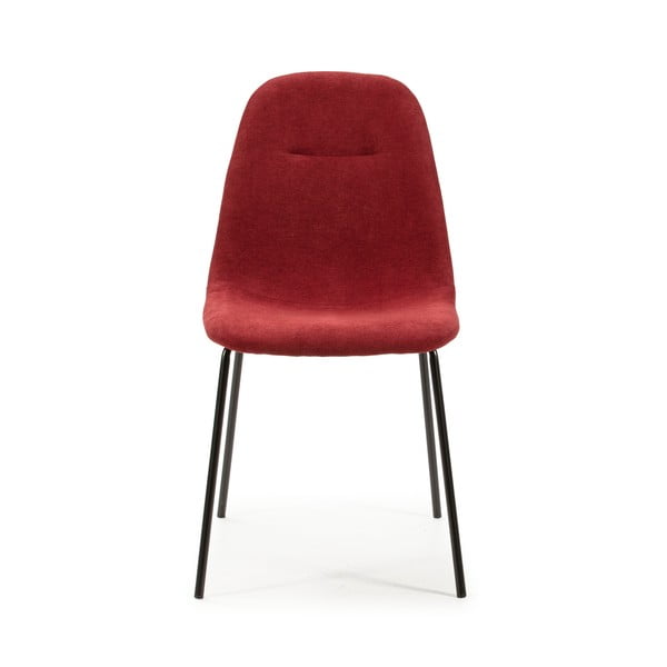 Rdeči jedilni stoli v kompletu 4 ks Renne – Marckeric-image-2