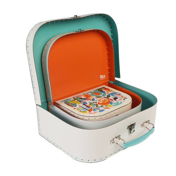 Otroški kovčki v kompletu 3 kos Wild Wonders - Rex London-image-1