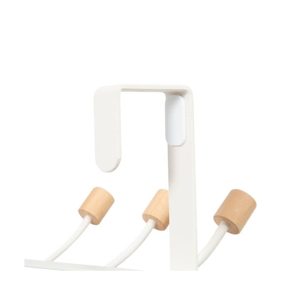 Kovinski obešalnik za vrata s 6 kavlji Compactor-image-3