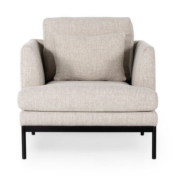 Svetlo bež fotelj Ndesign Pearl-image-1