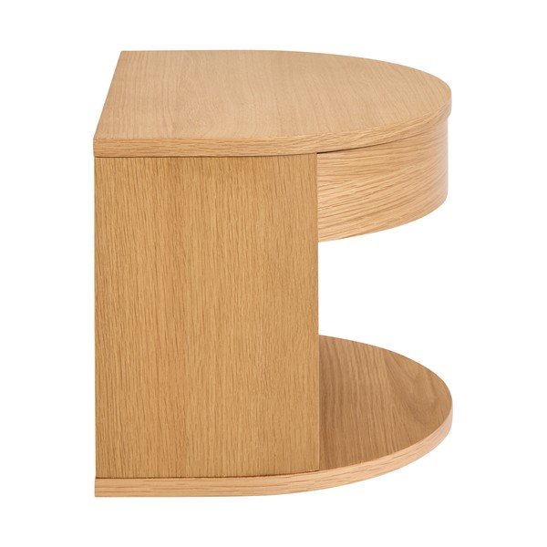 Nočna omarica v hrastovem dekorju v svetli naravni barvi Paron – Actona-image-4