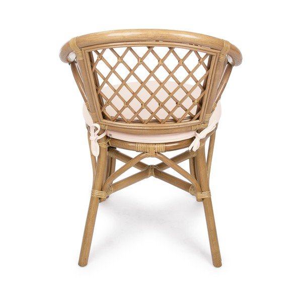 Vrtni stol iz masivnega lesa in ratana v naravni barvi Athina – Bizzotto-image-4