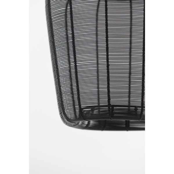 Črna stropna svetilka ø 23 cm Adeta - Light & Living-image-1