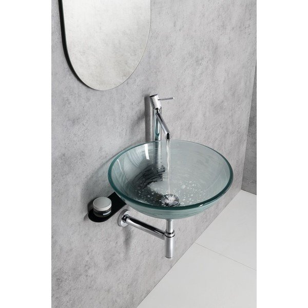 Črno jekleno stensko stojalo za pod umivalnik 42x7 cm Tetris – Sapho-image-3