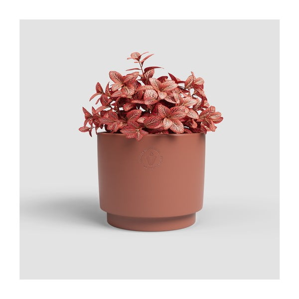 Keramičen ročno poslikan cvetlični lonec ø 17 cm Echo – Artevasi-image-1