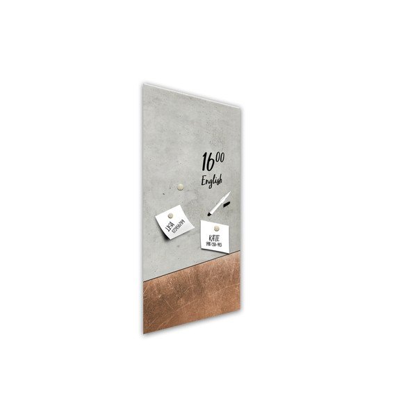 Magnetna tabla Styler Grey Copper, 30 x 60 cm-image-2