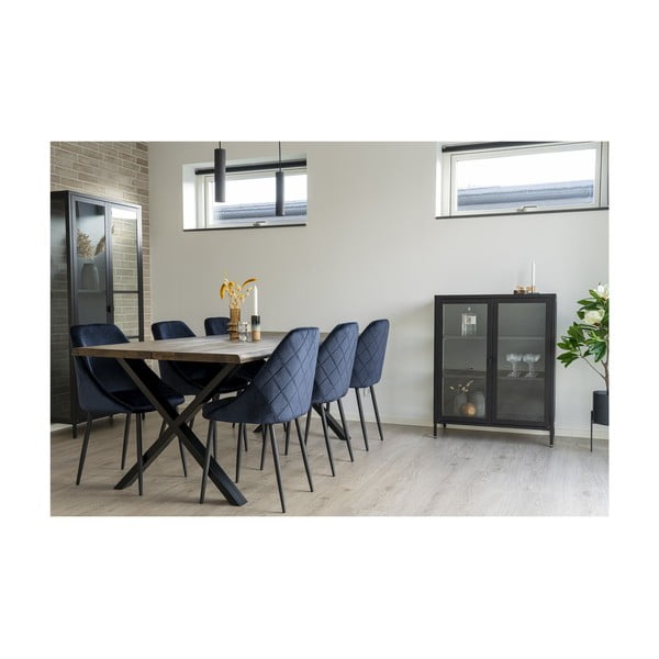 Črna viseča svetilka ø 6 cm Paris – House Nordic-image-2