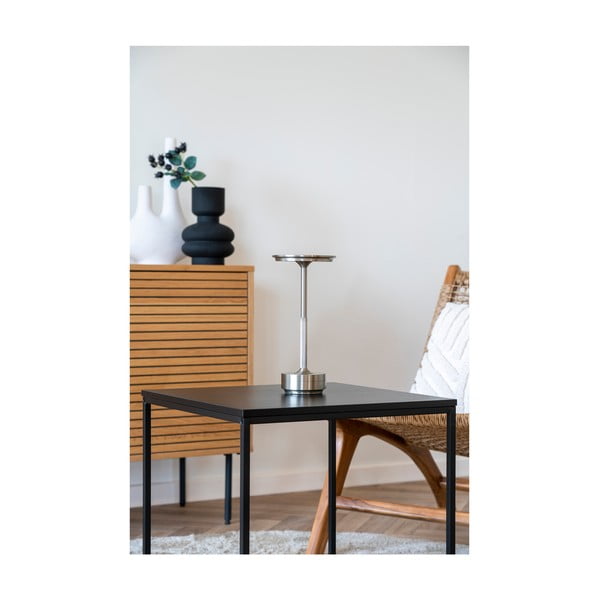 LED namizna svetilka v srebrni barvi (višina 28,5 cm) Lyneham – House Nordic-image-1