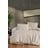 Kremno bela posteljnina za zakonsko posteljo/podaljšana z rjuho/4-delna 200x220 cm – Mila Home