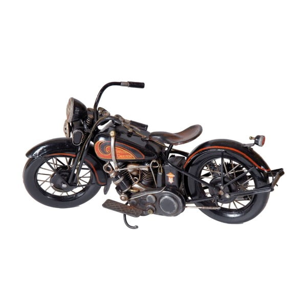 Antic Line Black Moto dekorativno motorno kolo