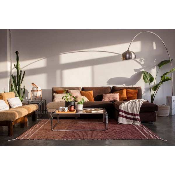 Opečnato oranžna bombažna preproga 170x240 cm Twin Toffee – Lorena Canals-image-1