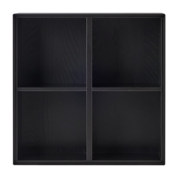 Črna stenska polica 68x68 cm Edge by Hammel – Hammel Furniture
